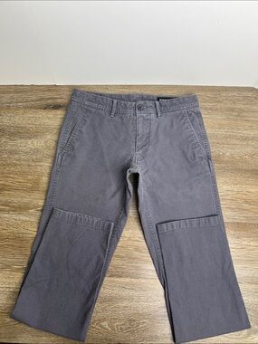 Bonobos Tailored Fit Chino Pants Men’s 28x30 Gray Casual Stretch Trousers